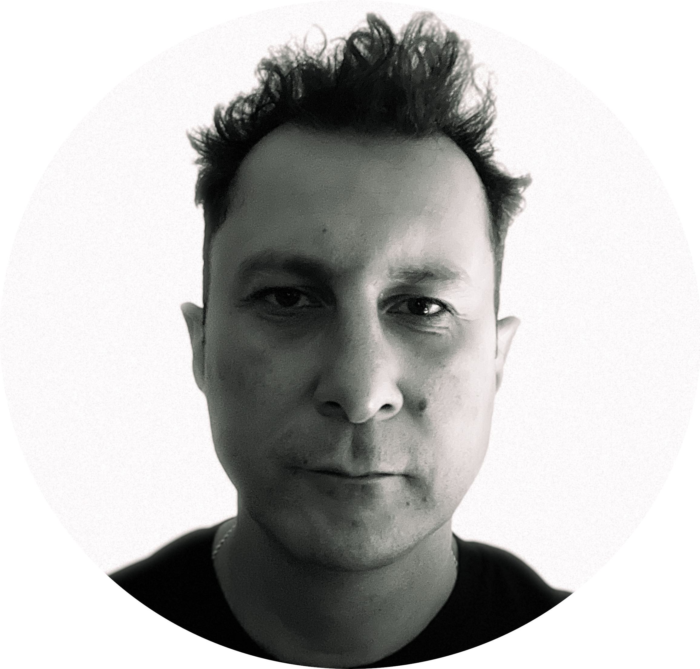 Bilge Tekin Headshot Voiceover Artist Turkish Male