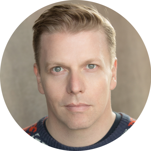 David Johansen-Menkin, New, Male, Voiceover, Norwegian, Headshot