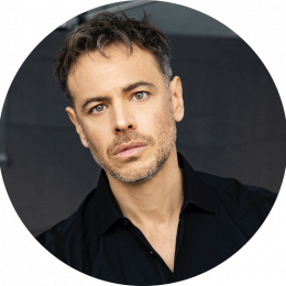 Dominic Lorange Headshot French-Canadian Male Artist Voiceover