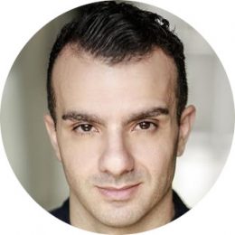 Emanuel Alba Italian male Voiceover Headshot