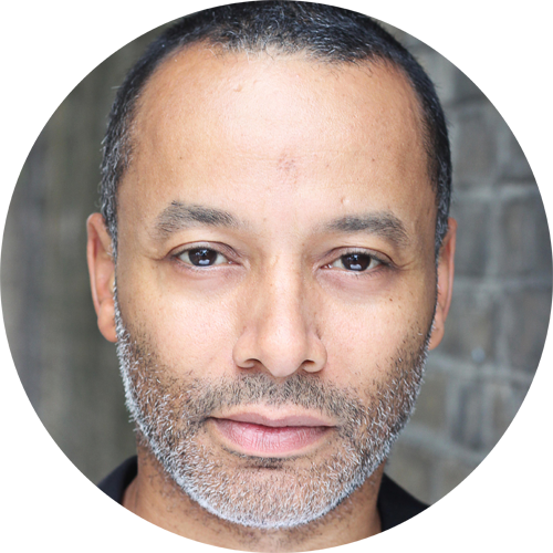 Guy Burgess Black British male voiceover Headshot