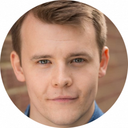 Joakim Gunby, Norwegian, Male, Voiceover, Headshot