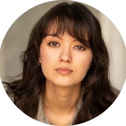 Kat Cleave Headshot American Voiceover Artist Female Actor