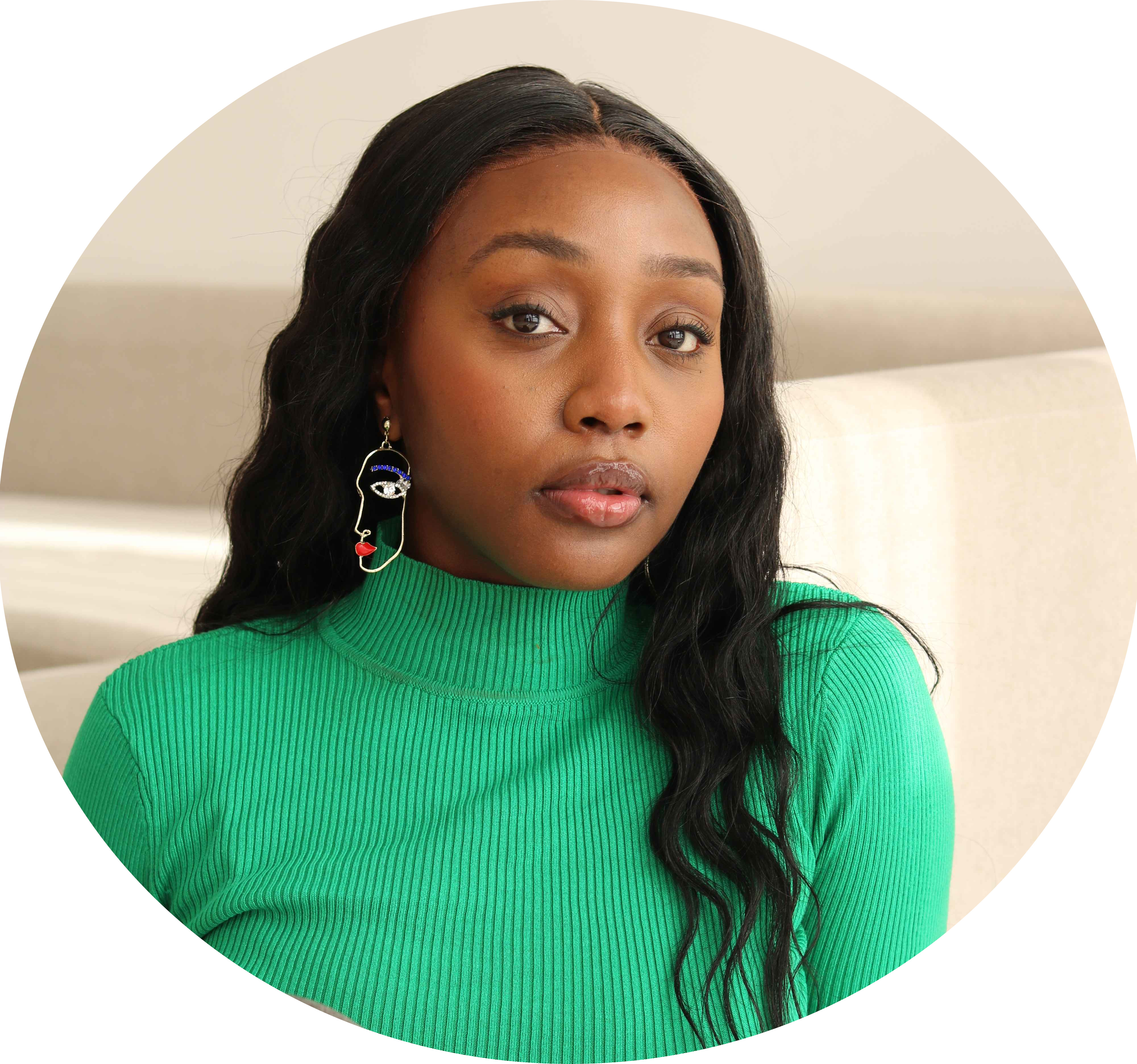 Lionelle_Nsarhaza Headshot Female Voiceover Artist Northern BAME Black British
