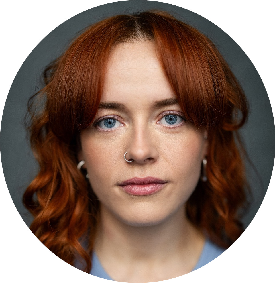 Lucy Donnelly Headshot Northern Irish Voiceover Artist Female