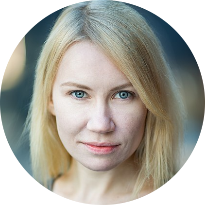Natallia Bulynia, Russian, Female, Voiceover, Headshot
