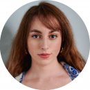 Nevada Red Female Welsh Italian Voiceover Headshot