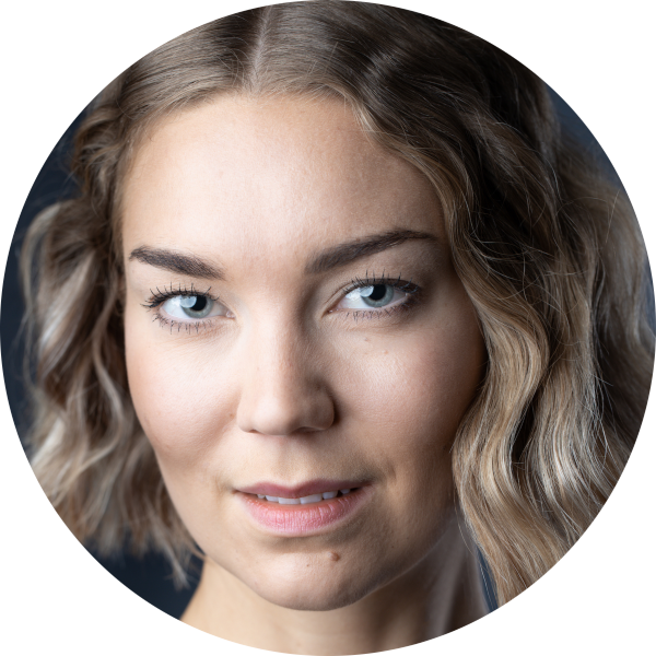 Sonja Sorvola, Finnish, Female, Voiceover, Headshot