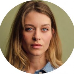 Vjosa Azemi Headshot Female Voiceover German Swiss German