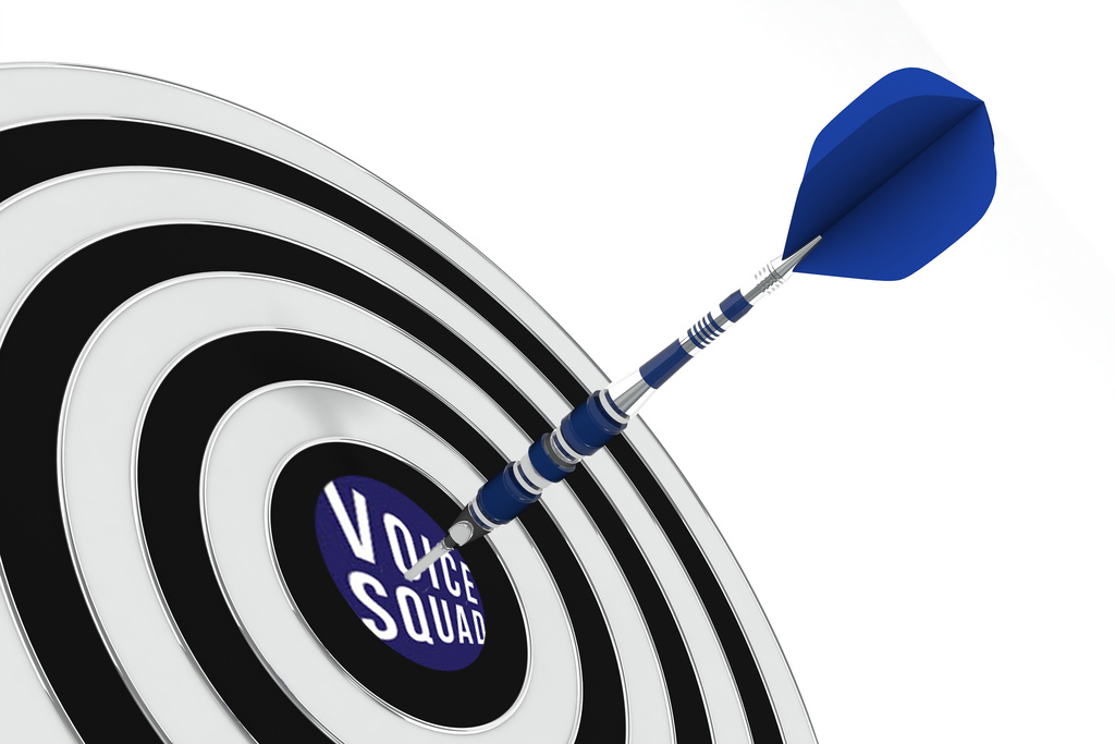 Hitting bullseye on a voice squad voiceover casting