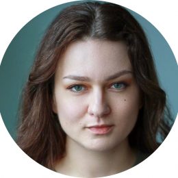 Ana Plugatar Headshot Ukranian American Artist Female