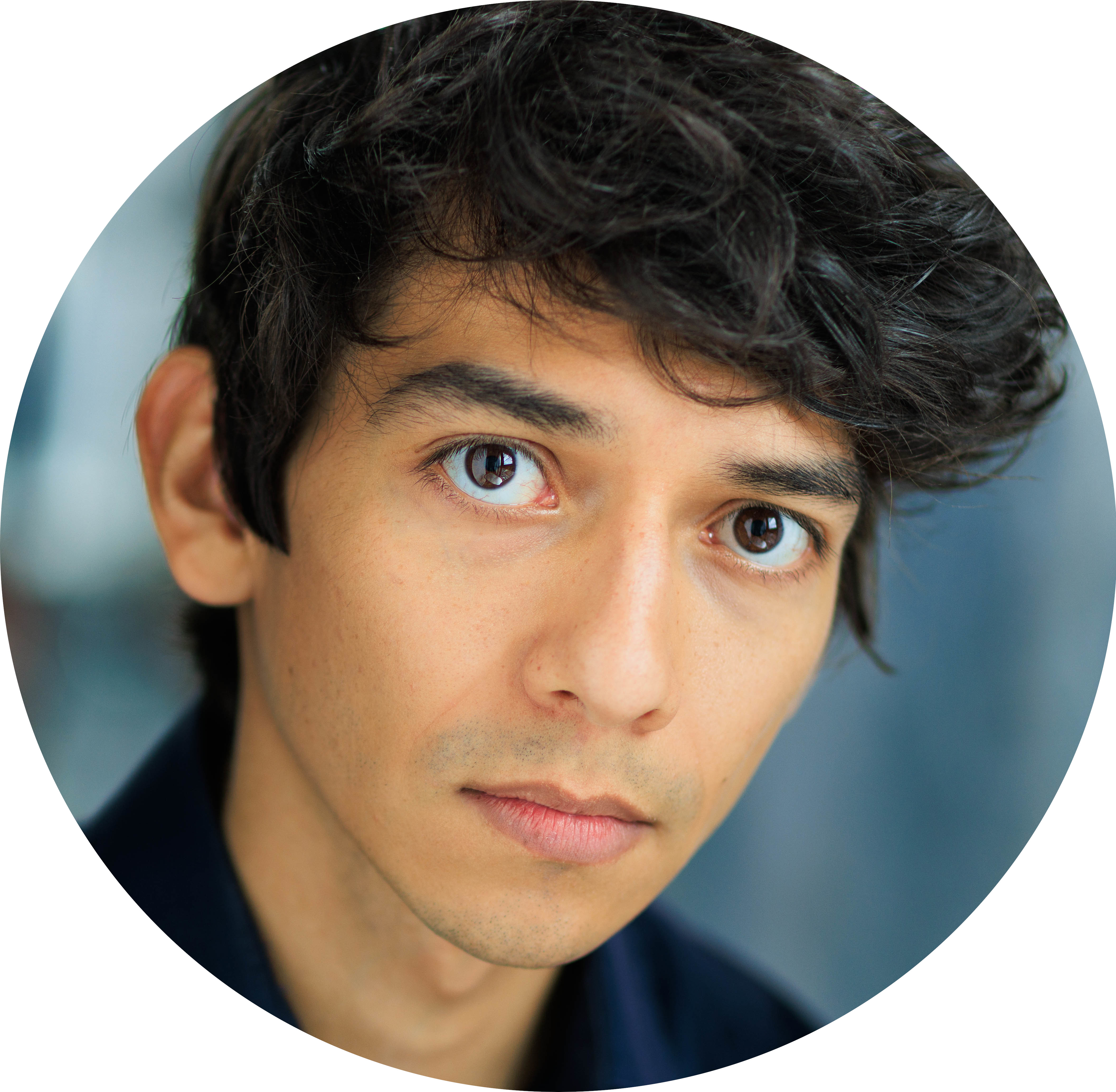 Damian Schedler Cruz Headshot Voiceover Artist Male Actor Spanish-Latin